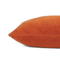 Orange - Back - Furn Solo Velvet Square Cushion Cover