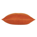 Orange - Side - Furn Solo Velvet Square Cushion Cover
