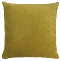 Olive - Front - Furn Solo Velvet Square Cushion Cover