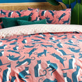 Pink-Watermelon - Side - Furn Kitta Cats Duvet Cover Set