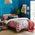 Pink-Watermelon - Front - Furn Kitta Cats Duvet Cover Set