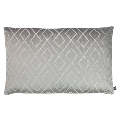 Elephant Grey - Front - Prestigious Textiles Pivot Geometric Cushion Cover