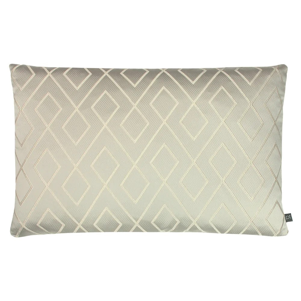 Pumice Stone - Front - Prestigious Textiles Pivot Geometric Cushion Cover