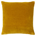 Ochre Yellow - Back - Furn Mangata Velvet Rectangular Cushion Cover