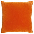 Orange - Back - Furn Mangata Velvet Rectangular Cushion Cover