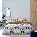 Multicoloured - Back - Furn Tiger Fish Botanical Duvet Cover Set