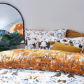 Multicoloured - Side - Furn Tiger Fish Botanical Duvet Cover Set