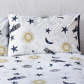 White-Blue-Gold - Lifestyle - Style Lab Stargazer Duvet Cover Set