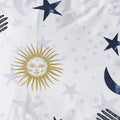 White-Blue-Gold - Pack Shot - Style Lab Stargazer Duvet Cover Set