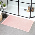 Blush - Back - The Linen Yard Loft Rectangular Bath Mat