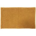 Ochre Yellow - Front - The Linen Yard Loft Rectangular Bath Mat