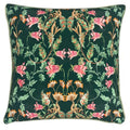 Viridian - Front - Evans Lichfield Heritage Bellflowers Cushion Cover