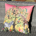 Multicoloured - Lifestyle - Evans Lichfield Tree Of Life Outdoor Cushion Cover