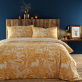 Ochre Yellow - Lifestyle - Furn Winter Woods Animals Duvet Cover Set