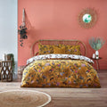 Ochre Yellow - Front - Furn Wildlings Tropical Duvet Cover Set
