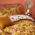 Ochre Yellow - Back - Furn Wildlings Tropical Duvet Cover Set