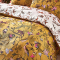 Ochre Yellow - Side - Furn Wildlings Tropical Duvet Cover Set