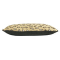 Gold - Side - Kai Faline Jacquard Leopard Print Cushion Cover