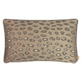 Clay - Front - Kai Faline Jacquard Leopard Print Cushion Cover