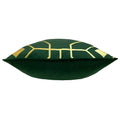 Emerald Green - Side - Furn Bee Deco Geometric Cushion Cover