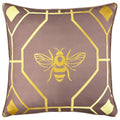 Blush - Front - Furn Bee Deco Geometric Cushion Cover