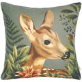 Grey - Front - Evans Lichfield Forest Fawn Cushion Cover