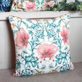 Coral - Lifestyle - Evans Lichfield Heritage Peony Cushion Cover