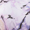 Pastel Purple - Side - Style Lab Marble Duvet Cover Set