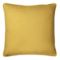 Honey - Back - Paoletti Melrose Floral Cushion Cover