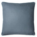 Slate Blue - Back - Paoletti Melrose Floral Cushion Cover
