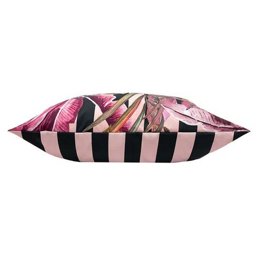 Multicoloured - Side - Evans Lichfield Toucan And Peacock Outdoor Cushion Cover