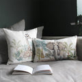 Beige-Green-Grey - Lifestyle - Evans Lichfield Kenya Elephant Cushion Cover