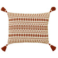 Pecan - Front - The Linen Yard Ganado Woven Cushion Cover