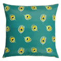 Blush - Back - Evans Lichfield Peacock Cushion Cover