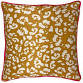 Pink-Blue-Golden Yellow - Back - Furn Psychedelic Jungle Cushion Cover