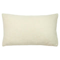 White-Black - Back - Furn Breathe Shearling Rectangular Cushion Cover