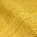 Ochre Yellow - Back - Paoletti Cleopatra Egyptian Cotton Bath Towel