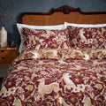 Ruby - Back - Paoletti Harewood British Cotton Animals Duvet Cover Set