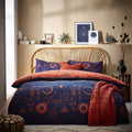 Bronze-Navy - Front - Furn Constellation Duvet Cover Set