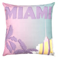Purple-Pink - Front - Furn Miami Outdoor Cushion Cover