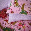 Pink-Lilac - Back - Furn Purrfect Christmas Duvet Cover Set