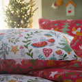 Multicoloured - Side - Furn Scandi Festive Christmas Duvet Cover Set