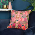 Pink-Green - Lifestyle - Kate Merritt Canopy Illustration Cushion Cover