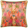 Pink-Green - Front - Kate Merritt Canopy Illustration Cushion Cover