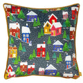 Multicoloured - Front - Furn Christmas Together Twilight Town Cushion Cover