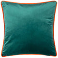 Navy-Green-Orange - Back - Kate Merritt Lion Cushion Cover
