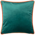 Navy-Green-Orange - Back - Kate Merritt Lion Cushion Cover