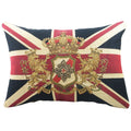 Multicoloured - Front - Evans Lichfield Tapestry Union Jack Cushion Cover