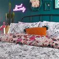 Blush - Back - Furn Inked Tattoo Duvet Cover Set