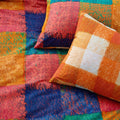 Multicoloured - Side - Furn Alma Checked Duvet Cover Set